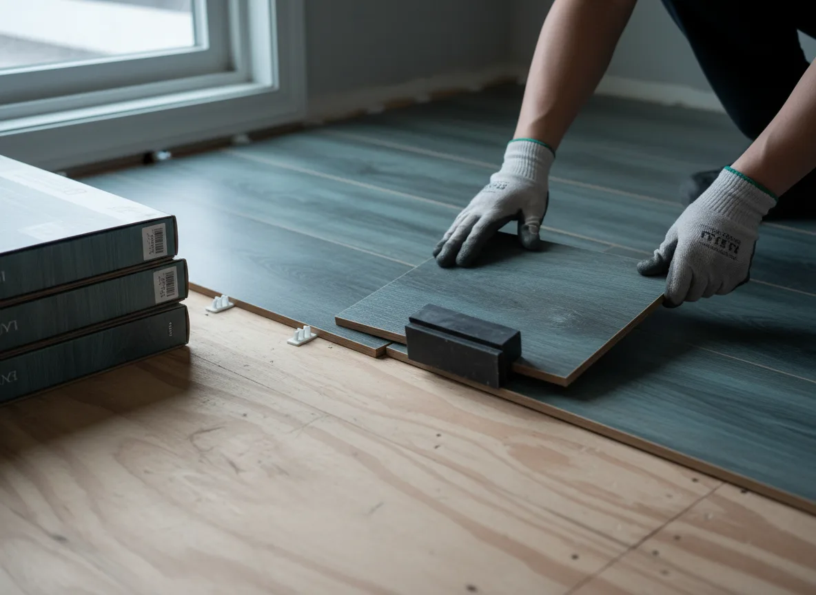 Luxury Vinyl Plank Installation company in Volga, IA